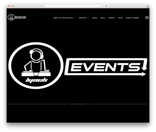 Theme WordPress Pendulum - djlynch.com