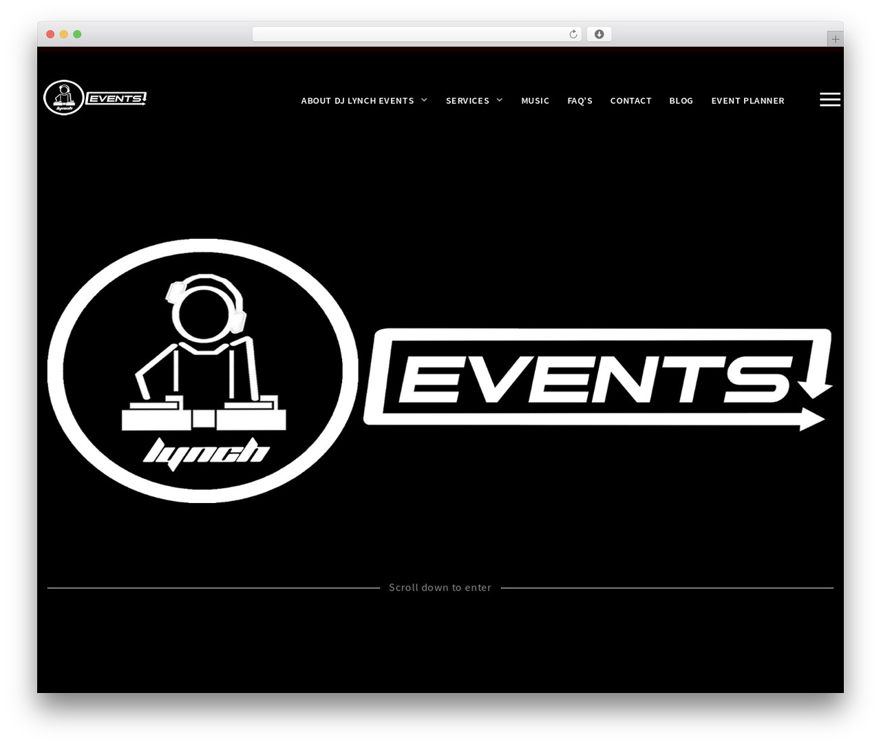 Theme WordPress Pendulum - djlynch.com