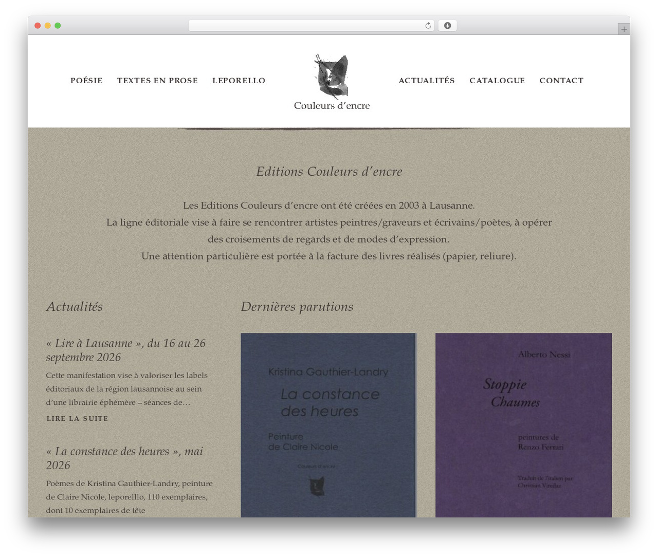 Uncode WordPress theme - couleursdencre.ch Uncode WordPress theme - couleursdencre.ch