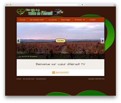 WordPress theme Born - coeurdheraulttv.fr