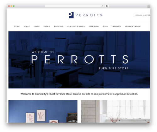 WordPress theme Drexel - perrotts.ie