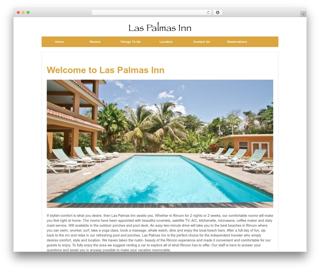 WordPress theme Responsive Pro - palmasinnpuertorico.com
