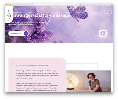 WordPress theme SML Theme - schwangerschafts-massage.ch