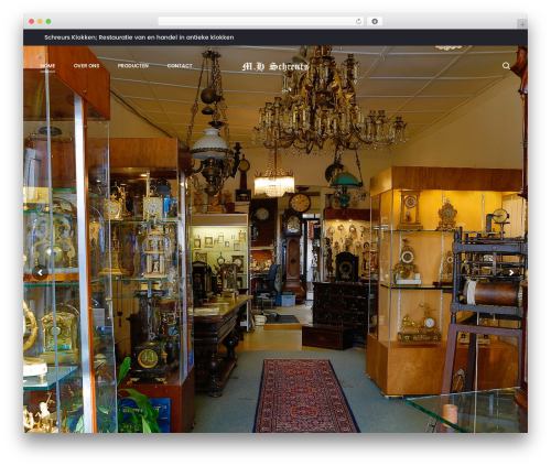 WordPress theme Sober - schreursklokken.nl