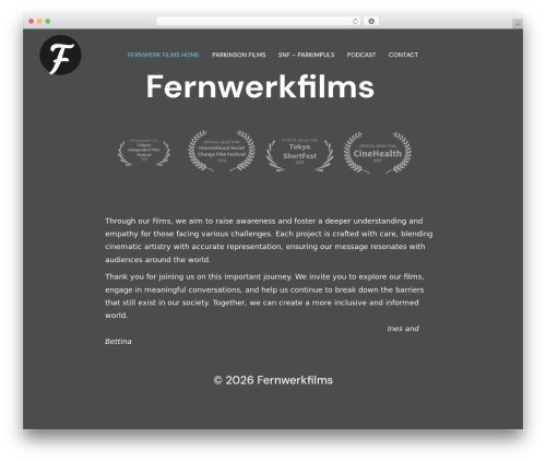 Haru frames WordPress plugin - fernwerkfilms.ch