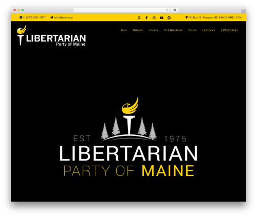 Dynamism theme WordPress - lpme.org