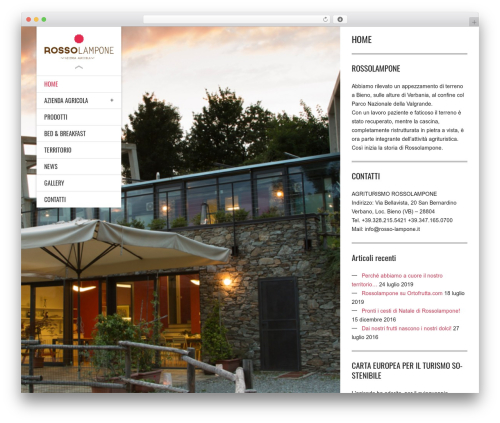 Theme WordPress RoyalGold - rosso-lampone.it