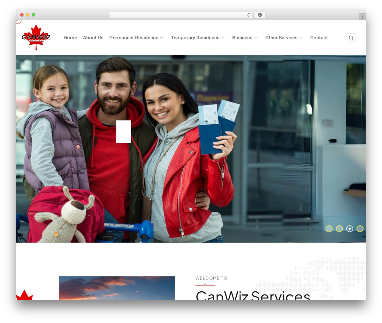 Treck WordPress theme - canwizservices.com Treck WordPress theme - canwizservices.com