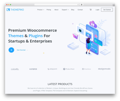 WordPress theme themepiko - themepiko.com