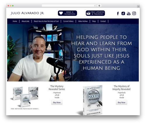 Bootstrap Basic WP theme - julioalvaradojr.com