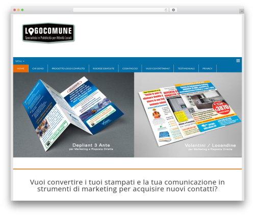 Profound WordPress theme - logocomune.it