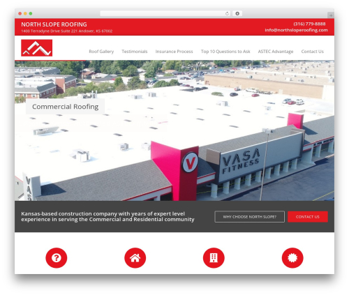 School Docs WordPress theme - northsloperoofing.com