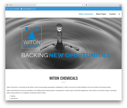 Zozothemes core WordPress plugin - witon.co.za
