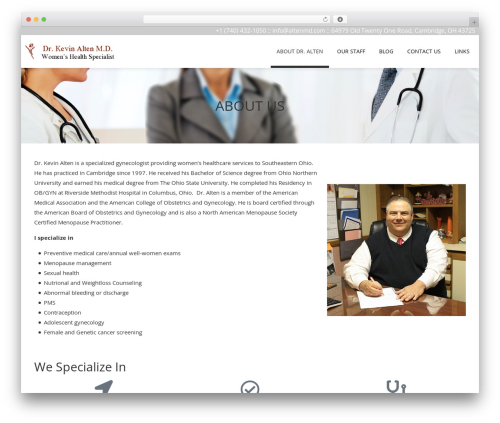 Total Plus WP theme - altenmd.com Total Plus WP theme - altenmd.com
