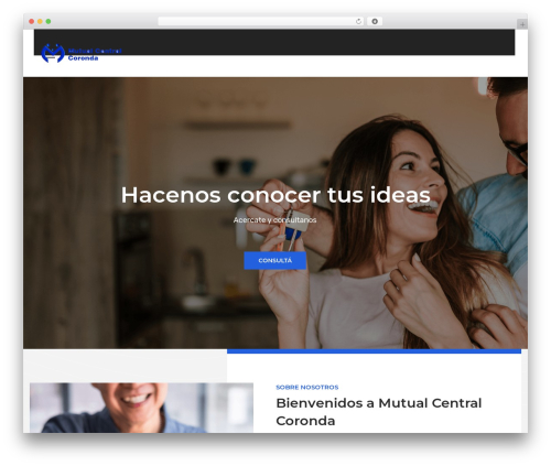 WordPress theme Agritek - centralcoronda.com