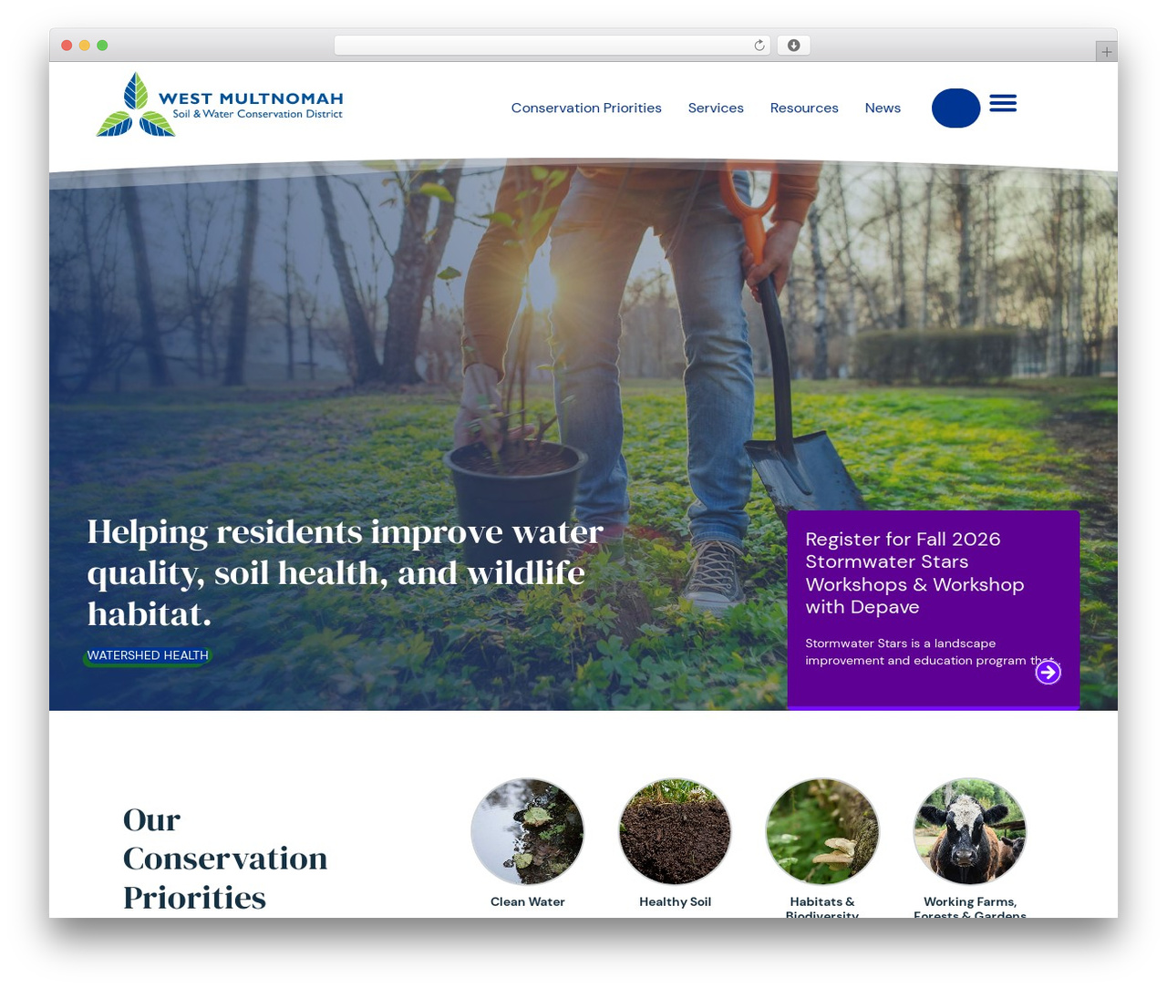 WordPress theme West Multnomah Soil and Water Conservation District - wmswcd.org WordPress theme West Multnomah Soil and Water Conservation District - wmswcd.org