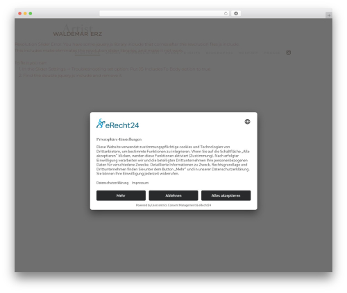 WP theme Imogen - waldemart.de