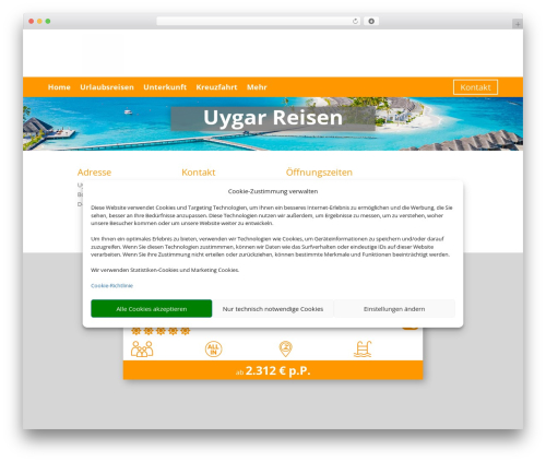 Smg theme extension WordPress plugin - reisebuero-uygar.de