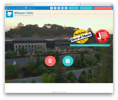 Hello Elementor WordPress theme - wilsonkimorthodontics.com
