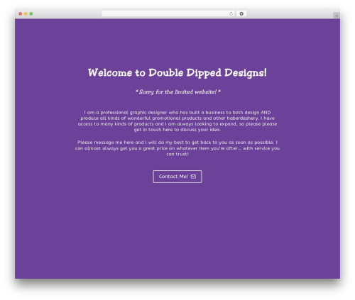 Suki WordPress theme - doubledippeddesigns.com