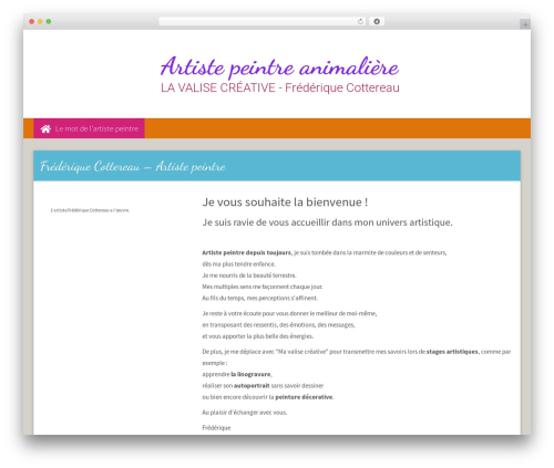 Theme WordPress 6temflex - frederique-cottereau.fr
