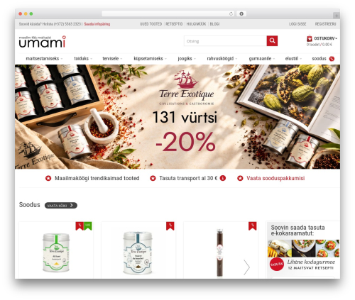 Woocommerce eabi postoffice WordPress plugin - umami.ee