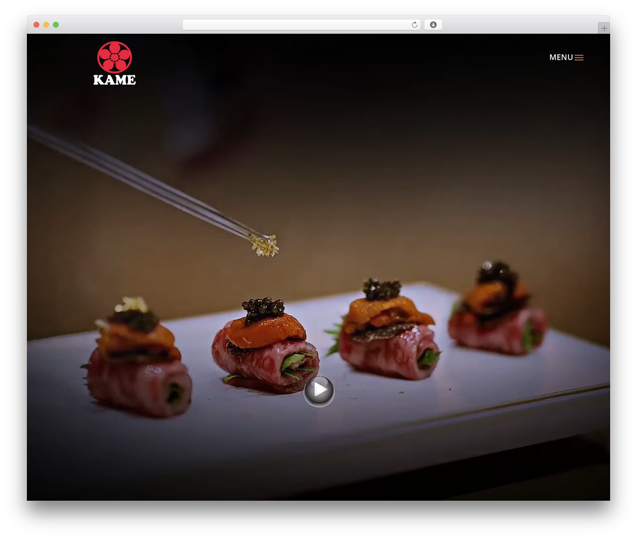 Developer best WordPress theme - sushikame.com