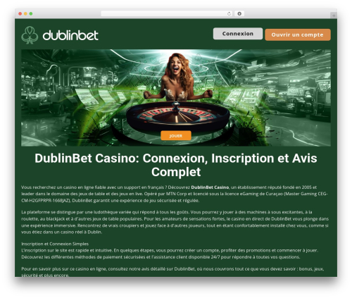 Nicepage WordPress plugin - dublin-bet-casino.com