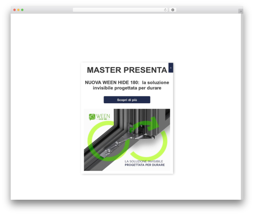 Master Theme WordPress theme - masteritaly.com