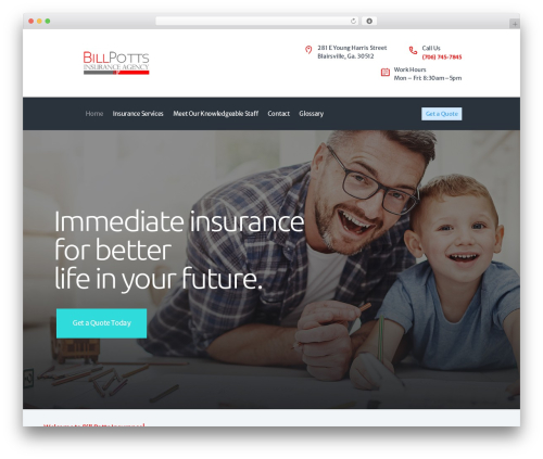 ShieldGroup theme WordPress - billpottsinsurance.com