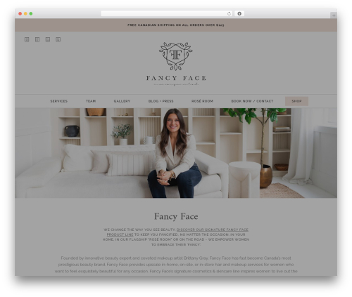 UnderStrap premium WordPress theme - fancyface.ca