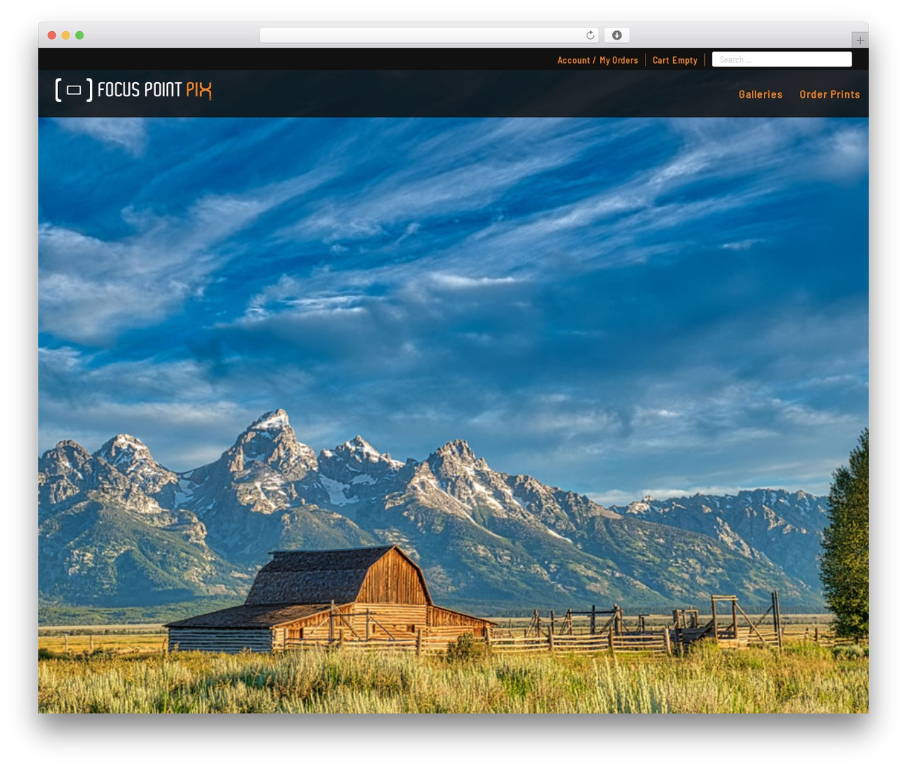 WordPress theme e2 - focuspointpix.com