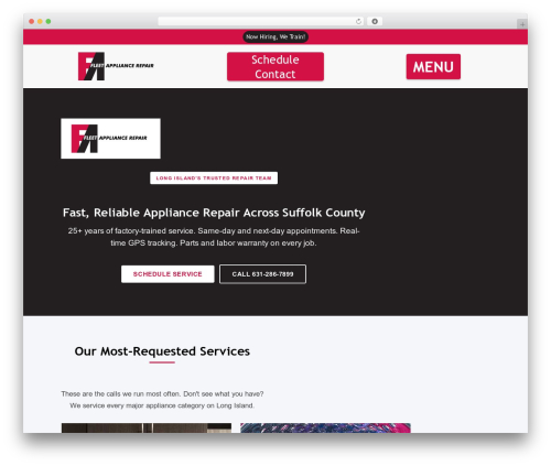 Fluid local WordPress plugin - fleetappliance.com