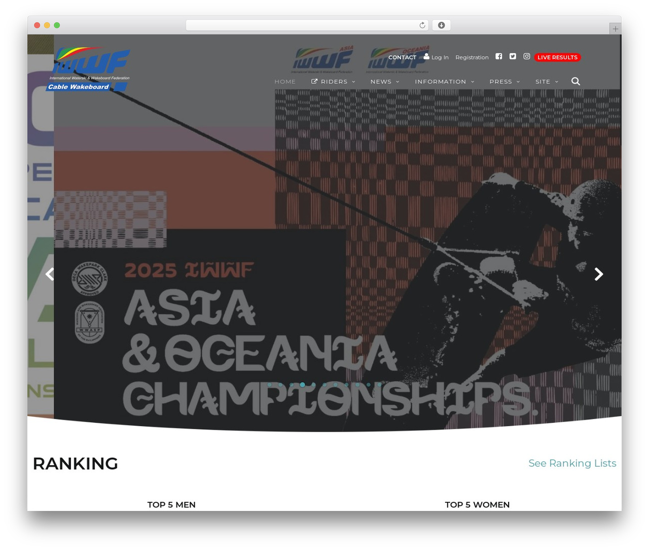 WordPress website theme Uncode - cablewakeboard.net