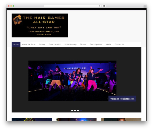 Theme WordPress Accelerate - thehairgames.com