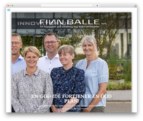 WordPress theme Divi - finnballe.dk