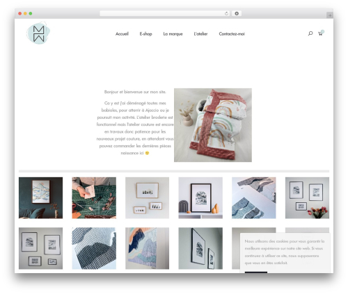 WordPress theme Kable - maximocreation.fr