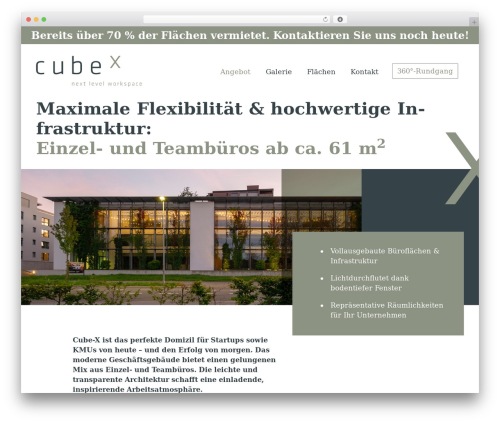 WordPress theme mindstudios - cubex-cham.ch