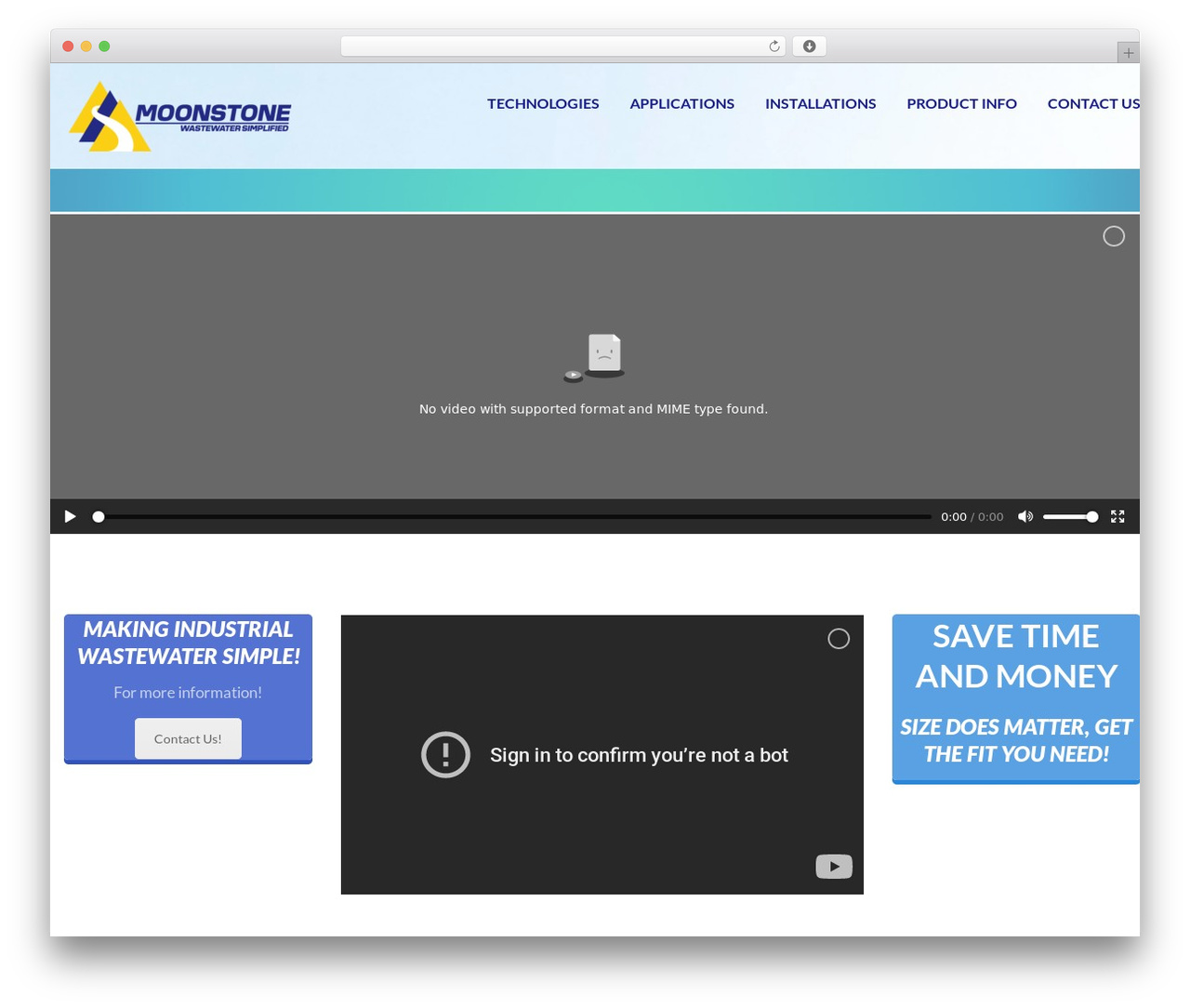 Codeus WP theme - moonstonewater.com