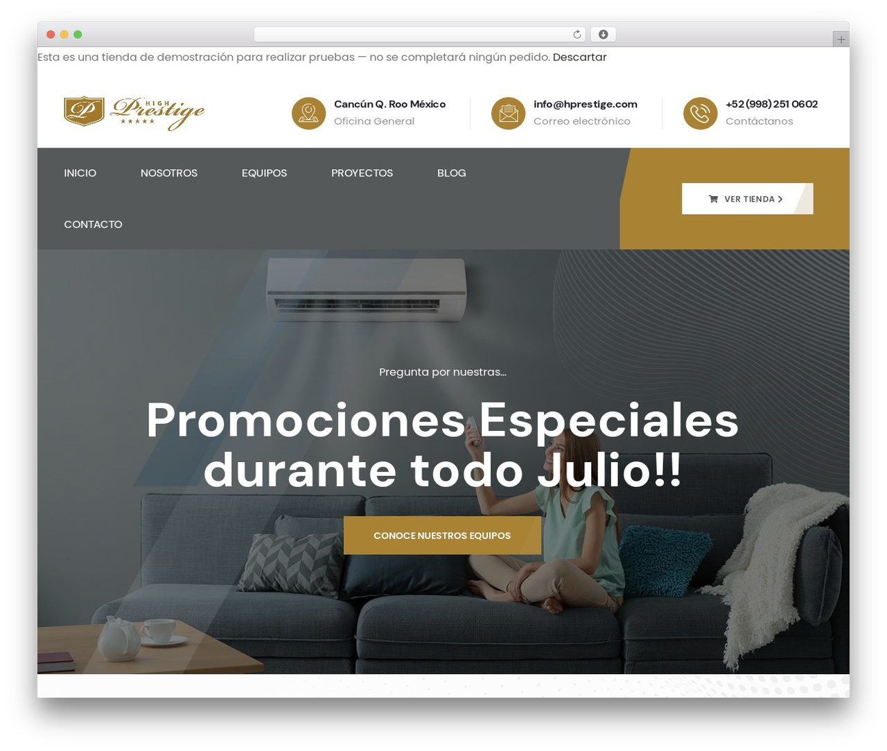Cooltech Child WordPress theme - hprestige.com