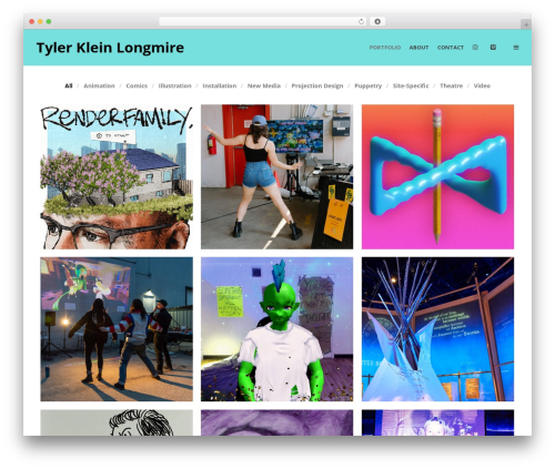 Create WP theme - tklongmire.com