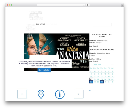Divi WordPress theme - theatreroyalwindsor.co.uk