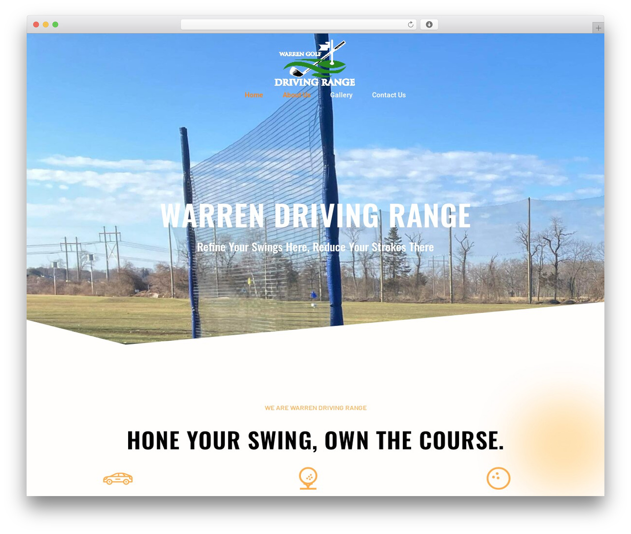 Hello Elementor WordPress theme - warrendrivingrange.com