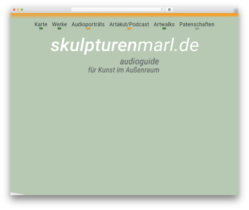 Sonaar music pro WordPress plugin - skulpturenmarl.de