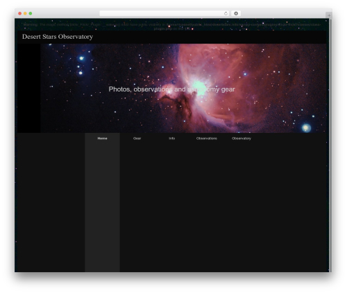 raindrops theme WordPress - desertstars.info
