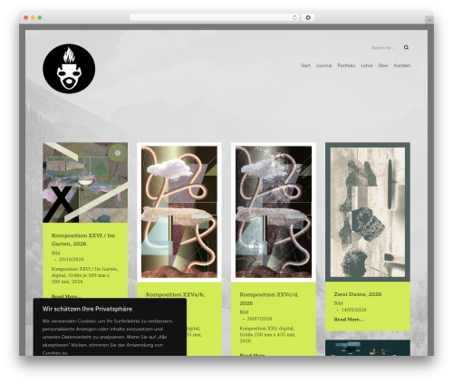 Reframe Plus best WordPress theme - erdteil.de