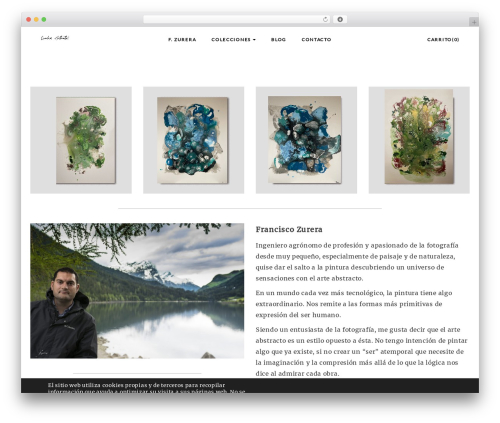 Theme WordPress Artday - cuadrosabstractos.es