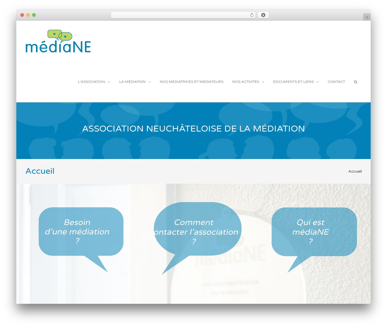 Theme WordPress MédiaNE - medialogue.ch