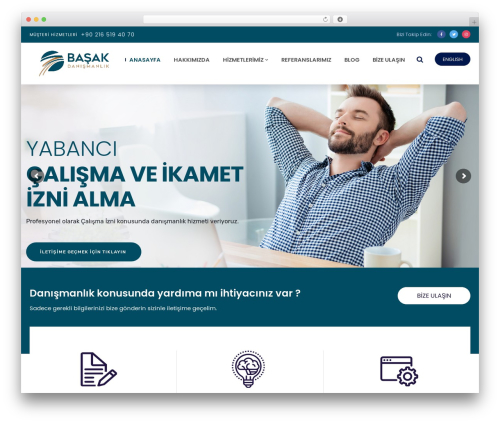 WordPress theme Basak Theme v2 - basakdanismanlik.com