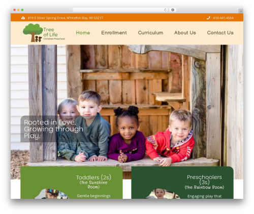 Avada WordPress theme - treeoflifepreschool.org